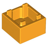 Lego box 2x2x1, světle oranžová (6279767, 6439231)